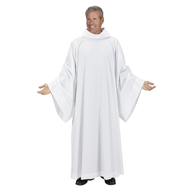 Buy Hooded Monastic Albs for Sale | Monastic Clergy Albs with Hood for ...